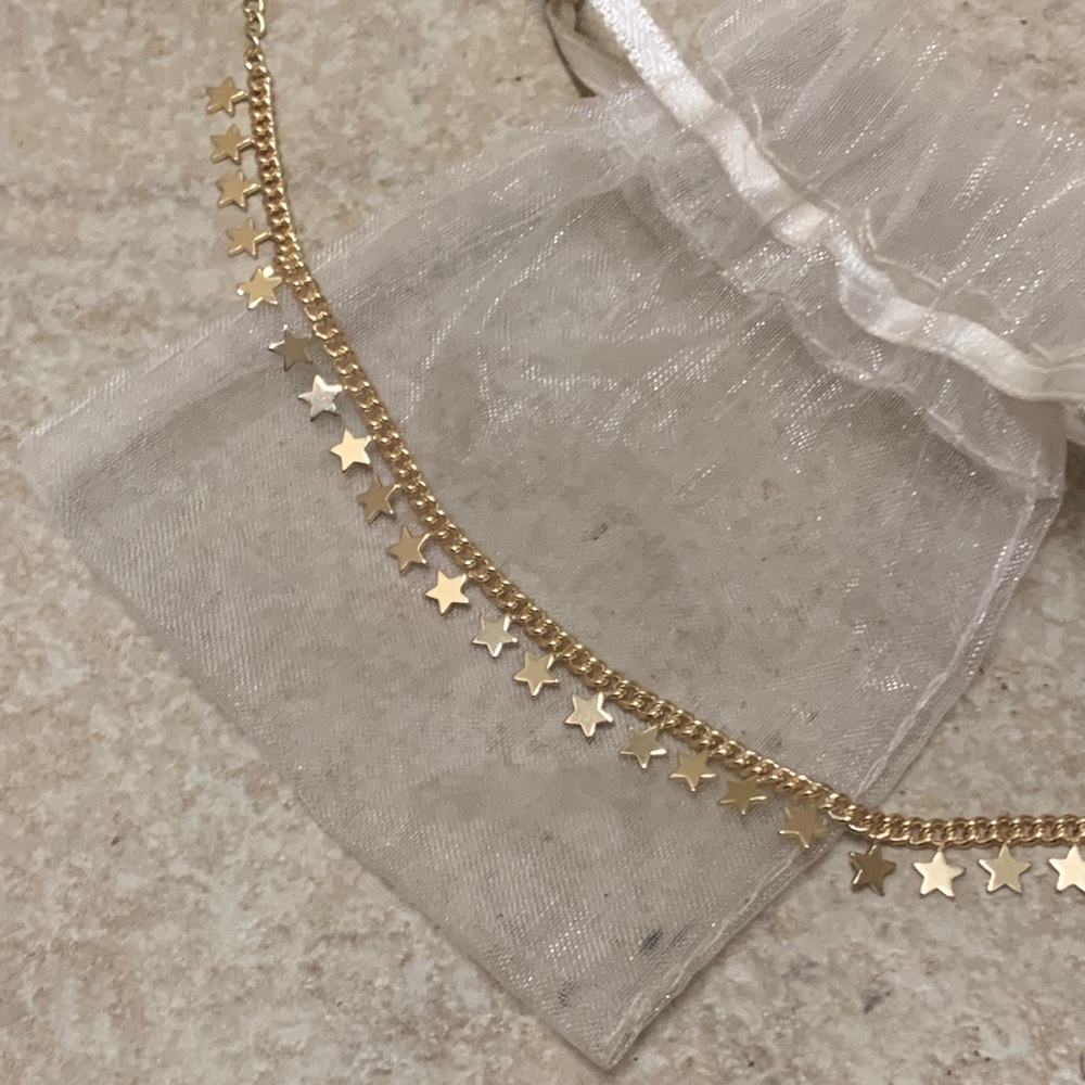 Super cute! 💫 ⭐️ Adjustable Gold Star Bracelet